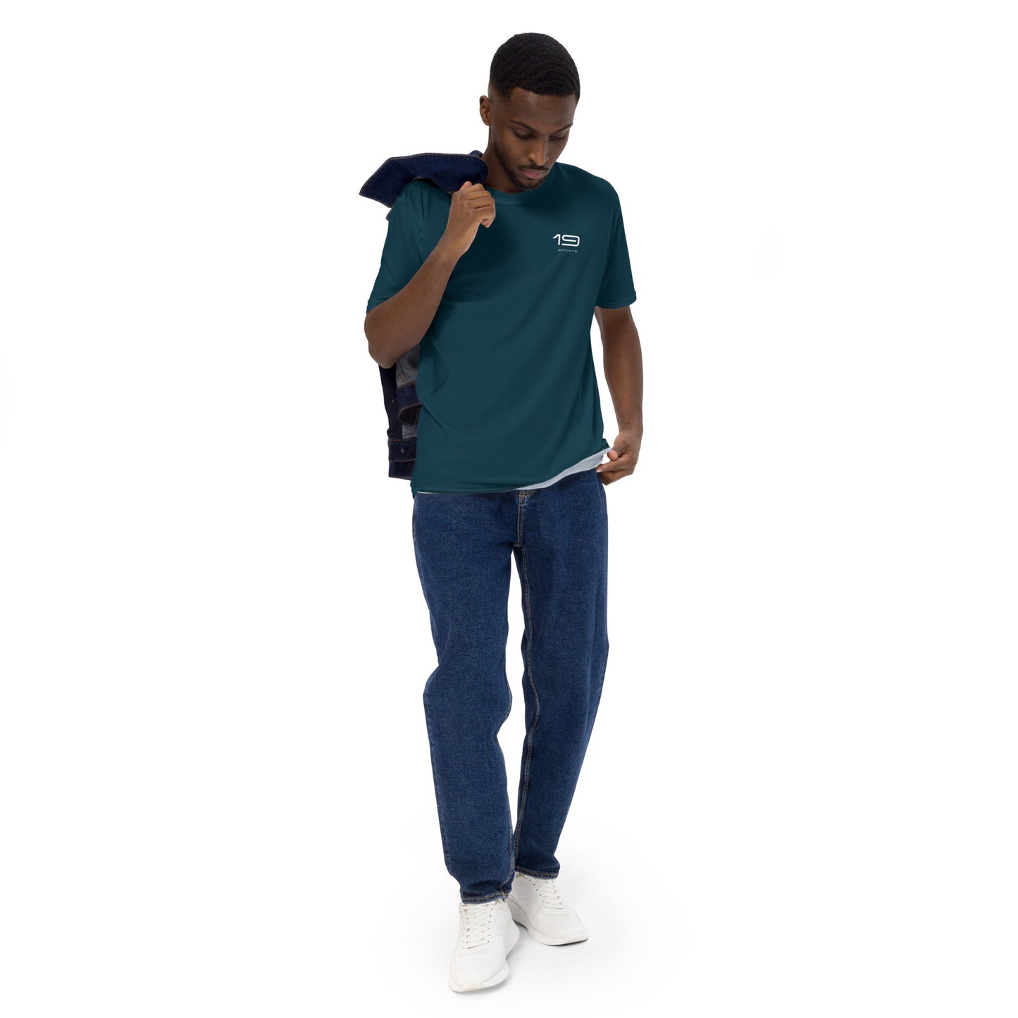 TENNIS T-SHIRT OCEAN BLUE