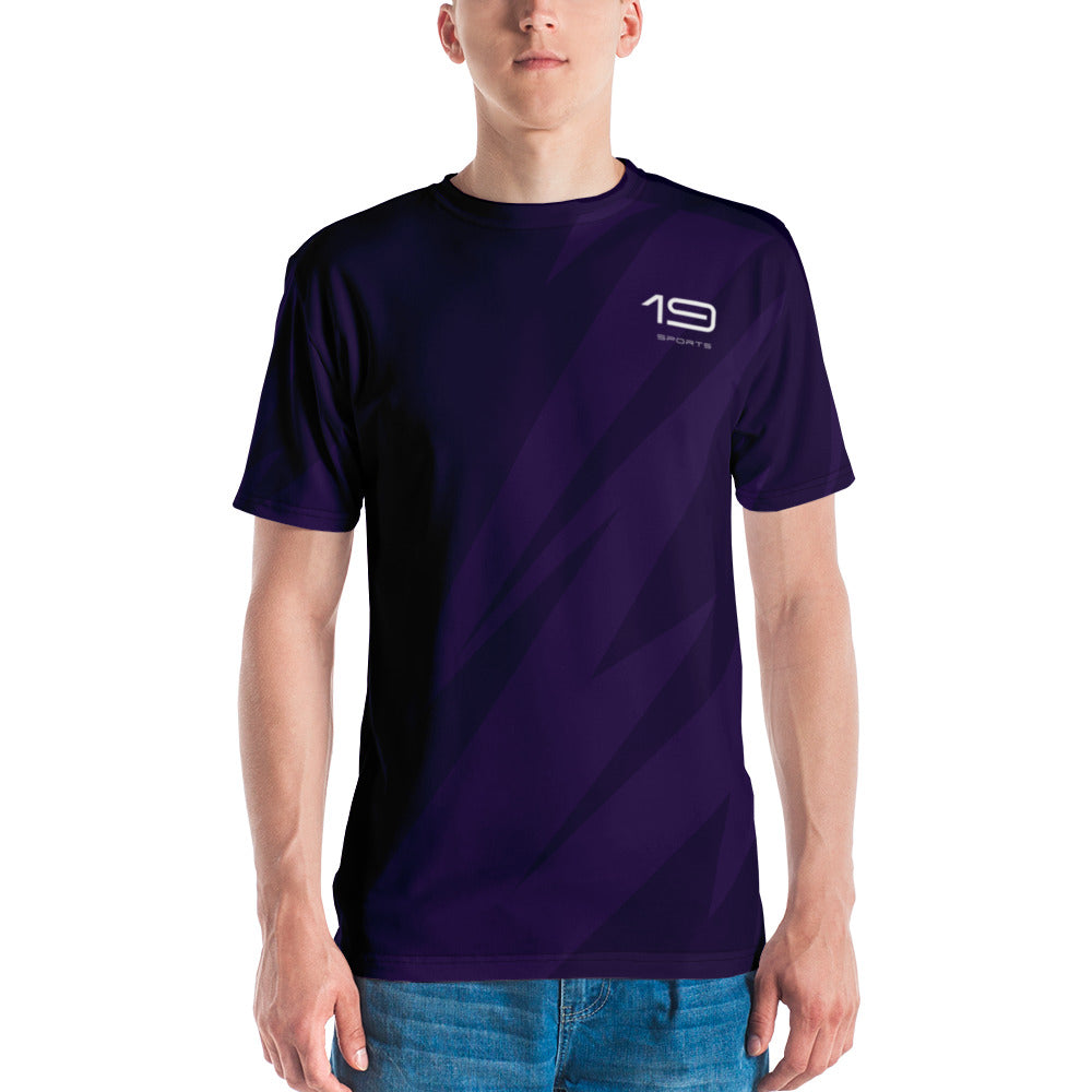 TENNIS T-SHIRT PURPLE LIGHTNING
