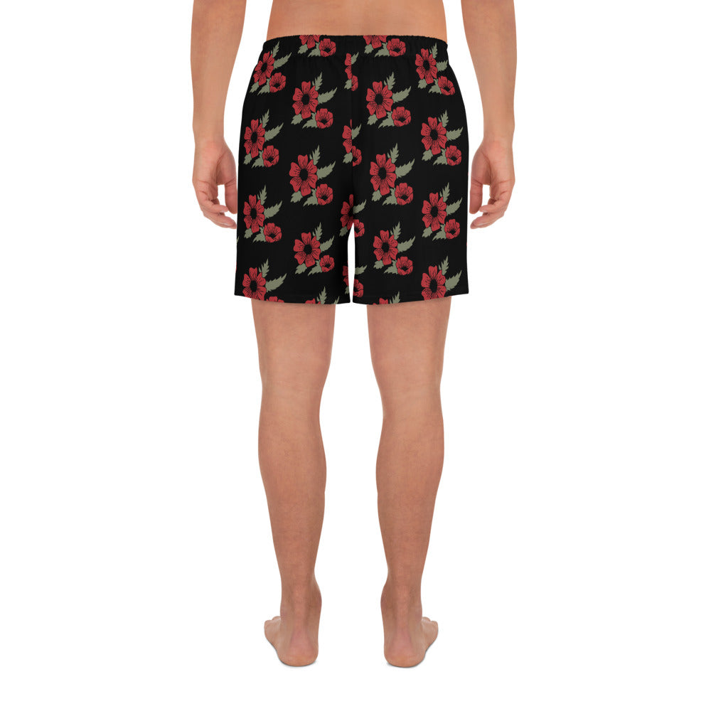 RECYCLED SHORTS ROSES