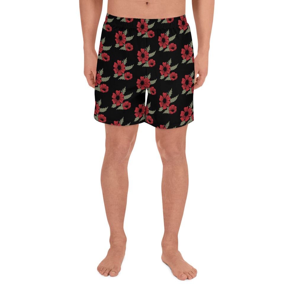 RECYCLED SHORTS ROSES