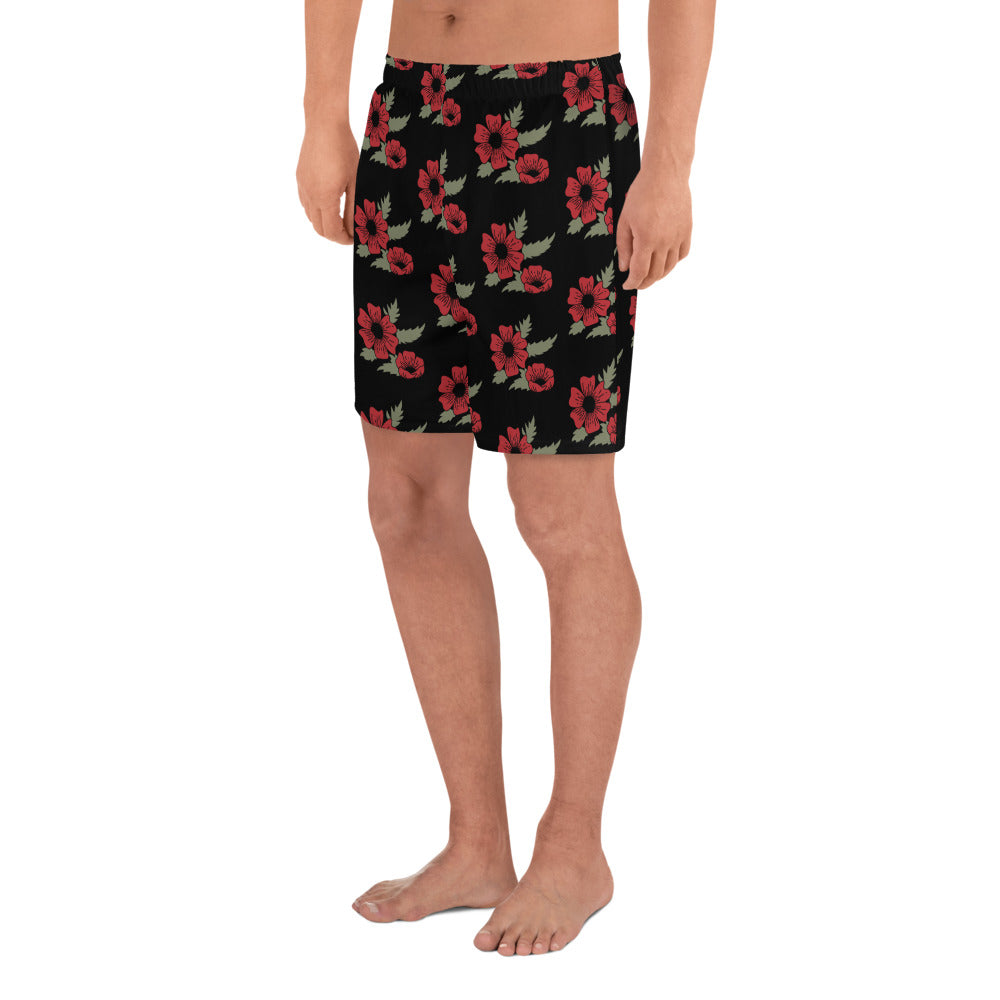 RECYCLED SHORTS ROSES
