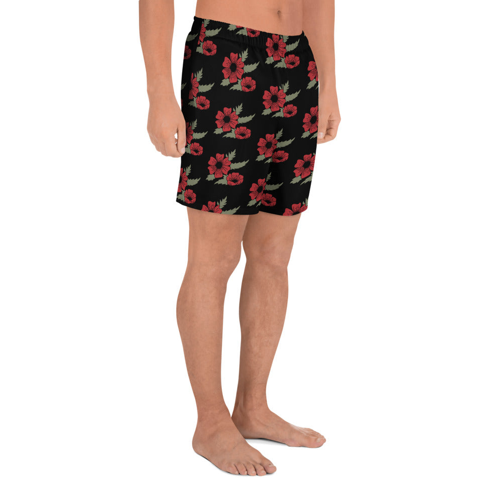 RECYCLED SHORTS ROSES