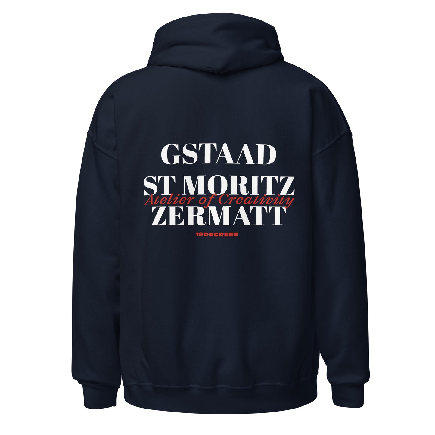 ALPINE SKI CLUB HOODIE NAVY