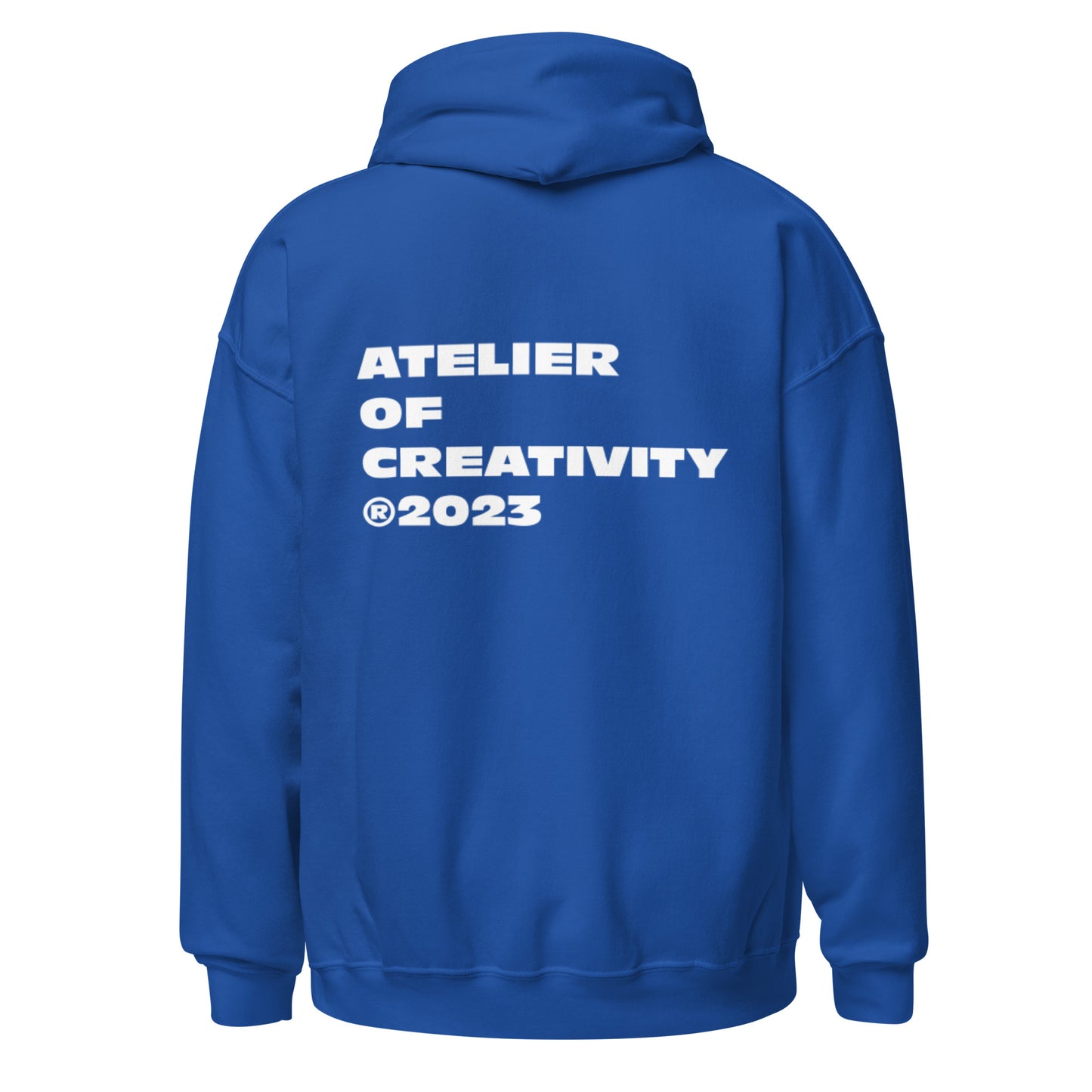 ATELIER OF CREATIVITY HOODIE BLUE