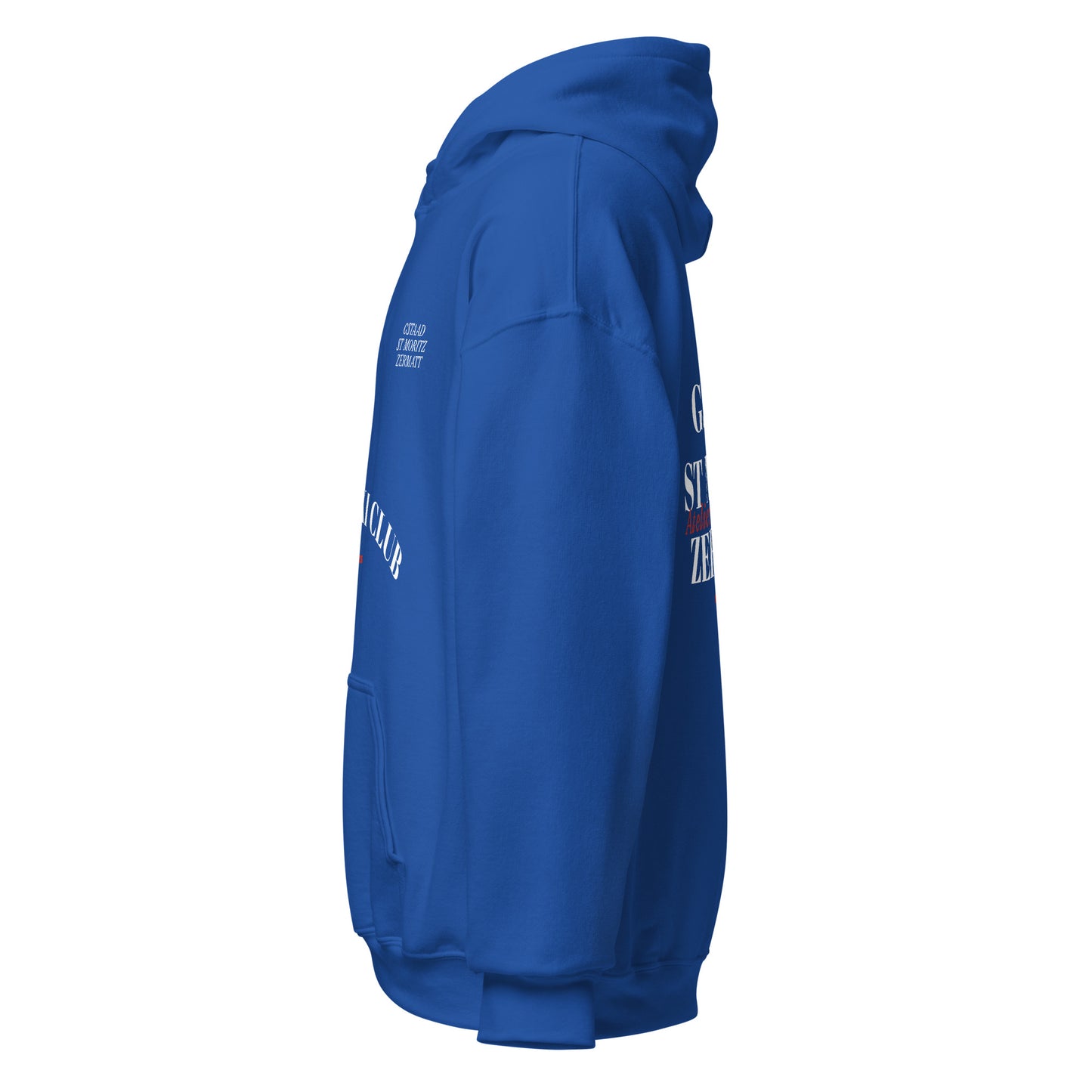 ALPINE SKI CLUB HOODIE ROYAL BLUE