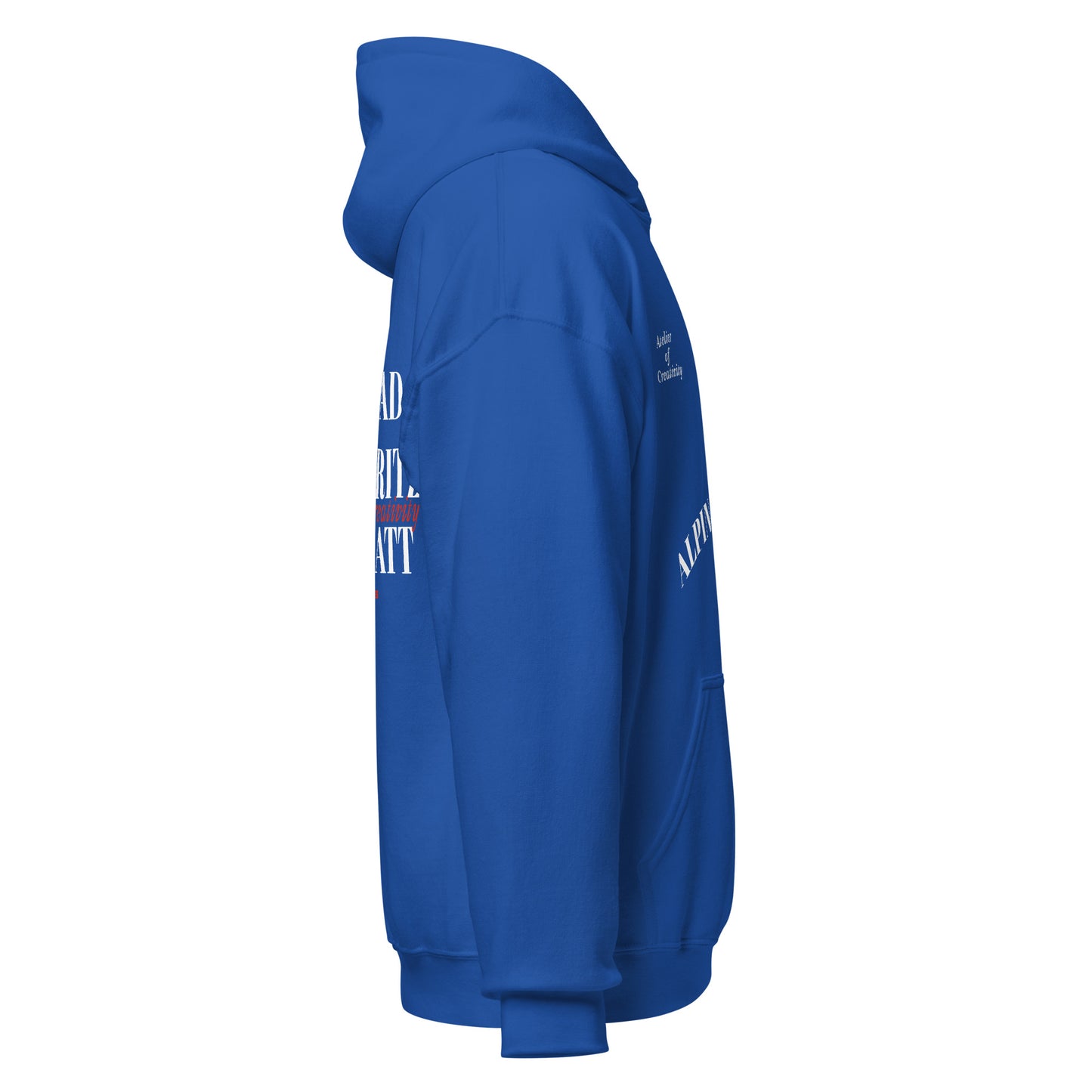 ALPINE SKI CLUB HOODIE ROYAL BLUE