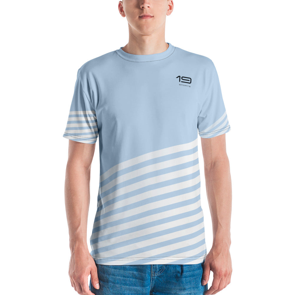 TENNIS T-SHIRT BLUE STRIPES