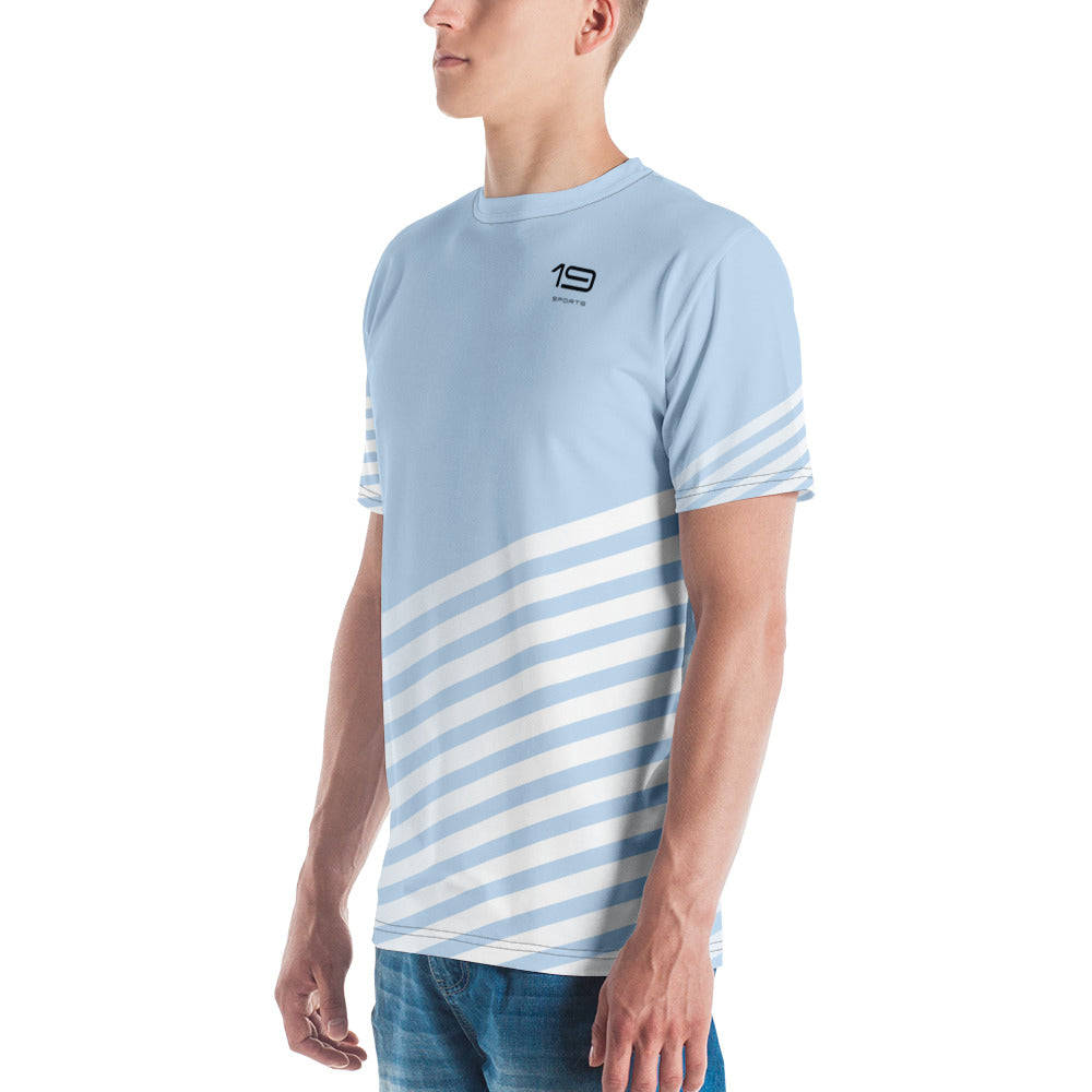 TENNIS T-SHIRT BLUE STRIPES