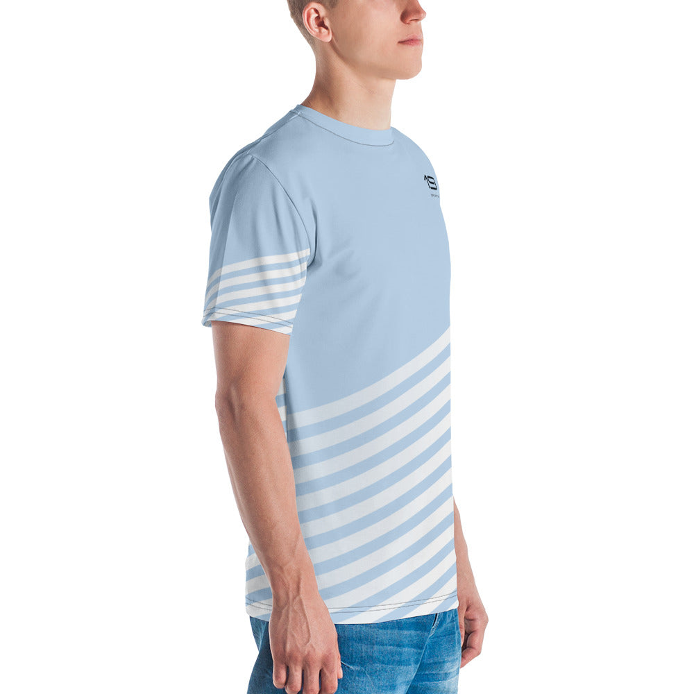 TENNIS T-SHIRT BLUE STRIPES
