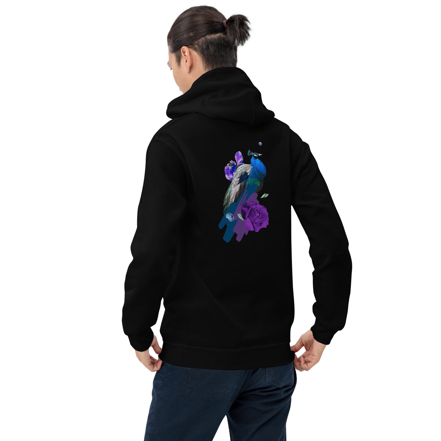 TROPICAL HOODIE BLACK