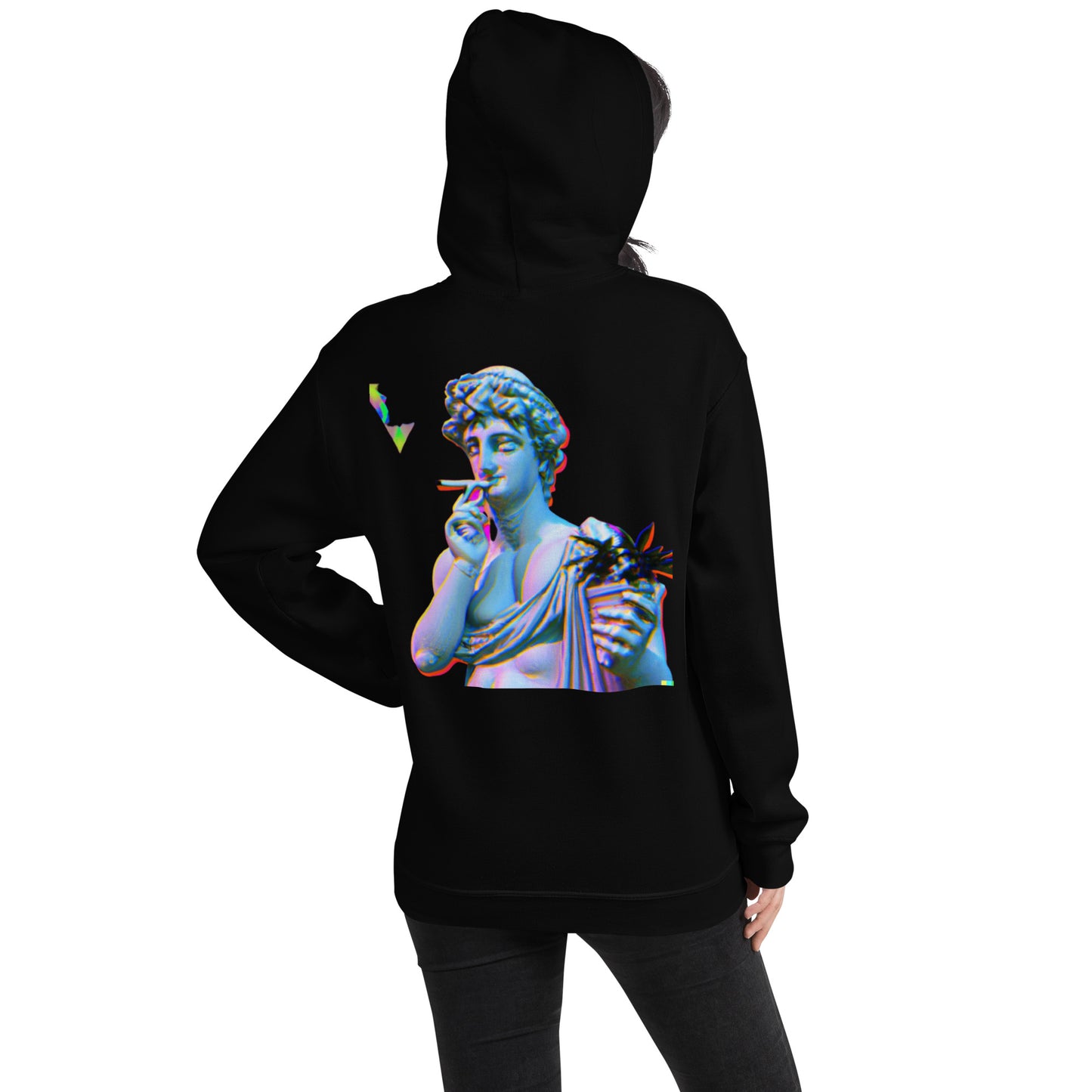 MYTHIC SMOKING HOODIE BLACK