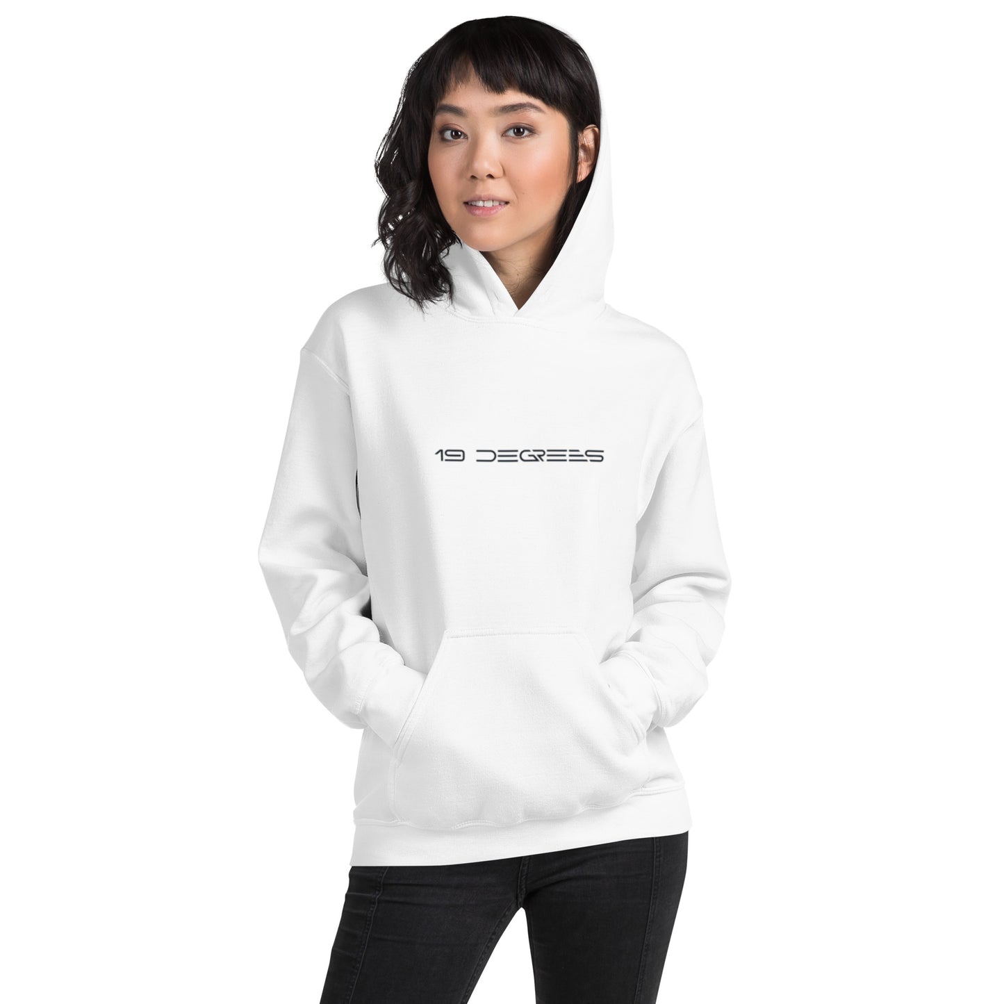 ART UNISEX HOODIE WHITE