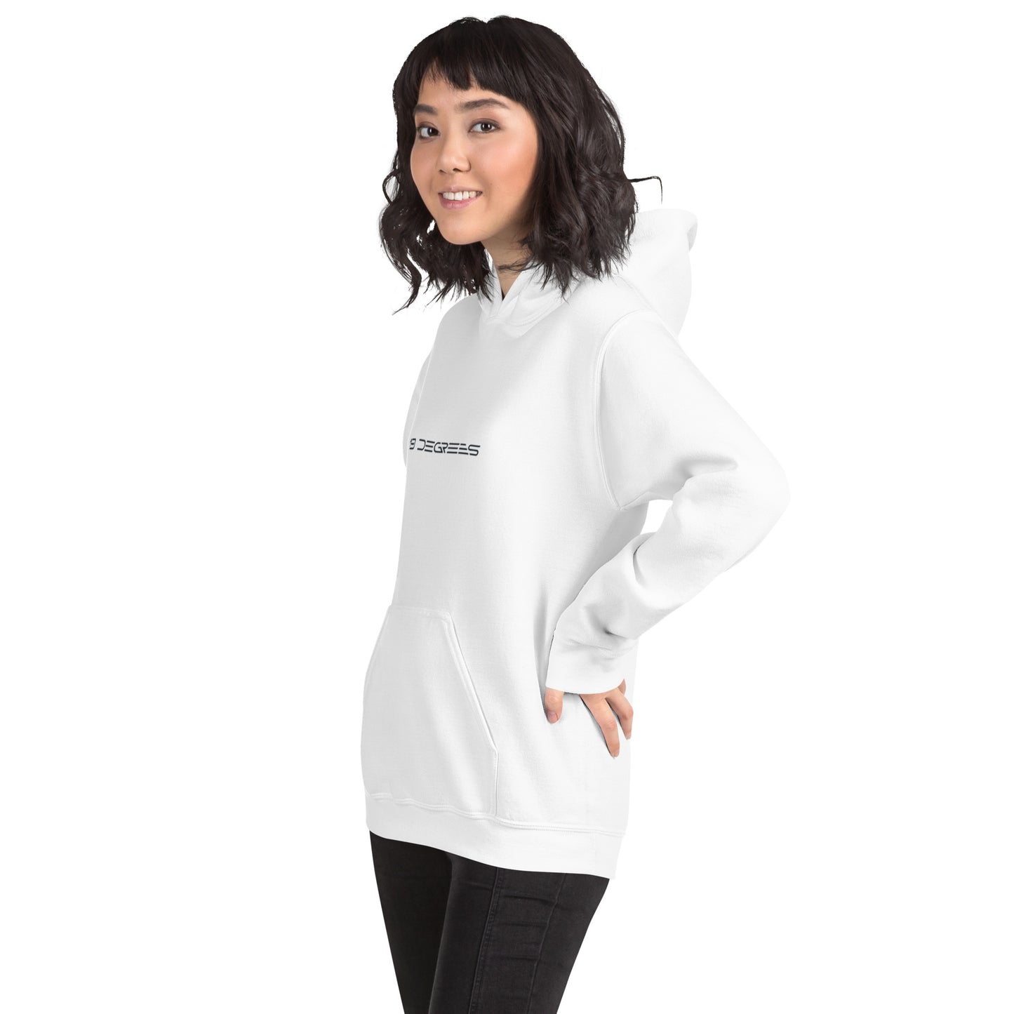 ART UNISEX HOODIE WHITE
