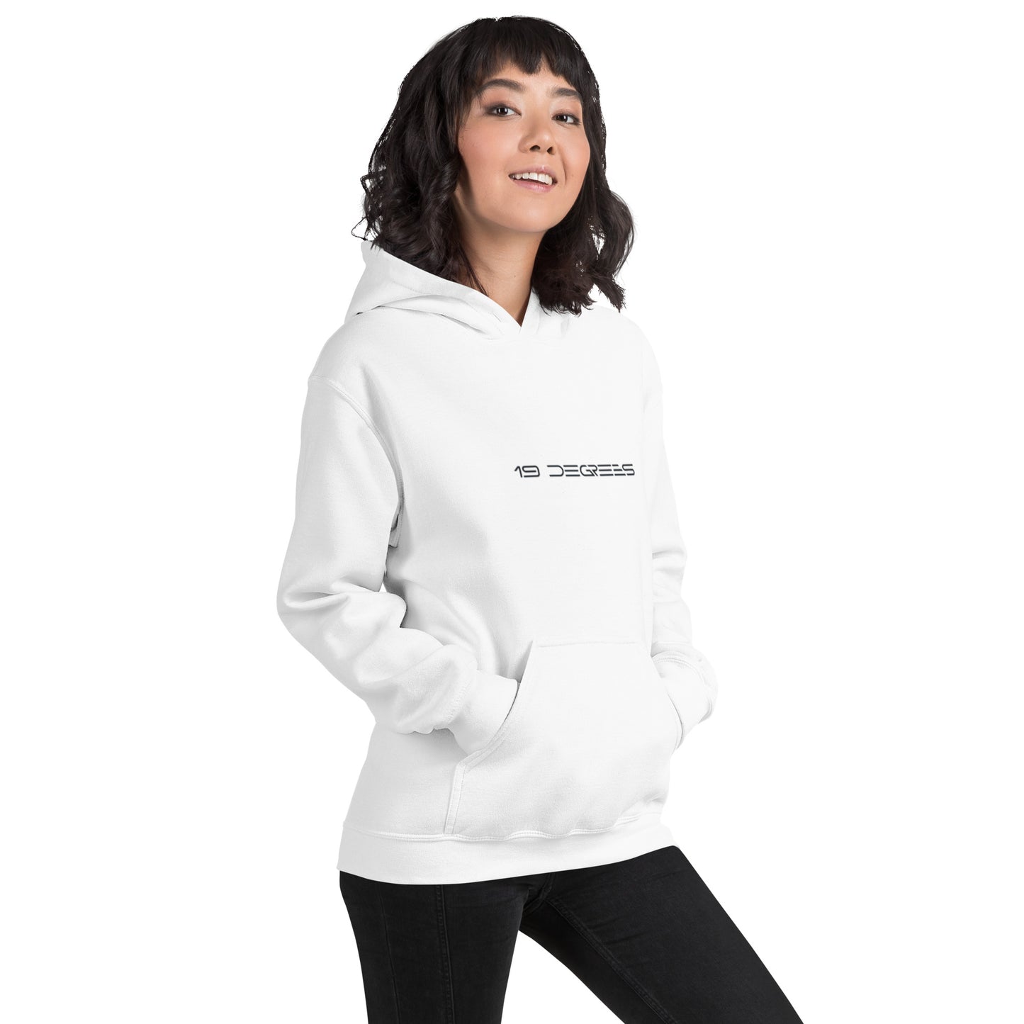 ART UNISEX HOODIE WHITE