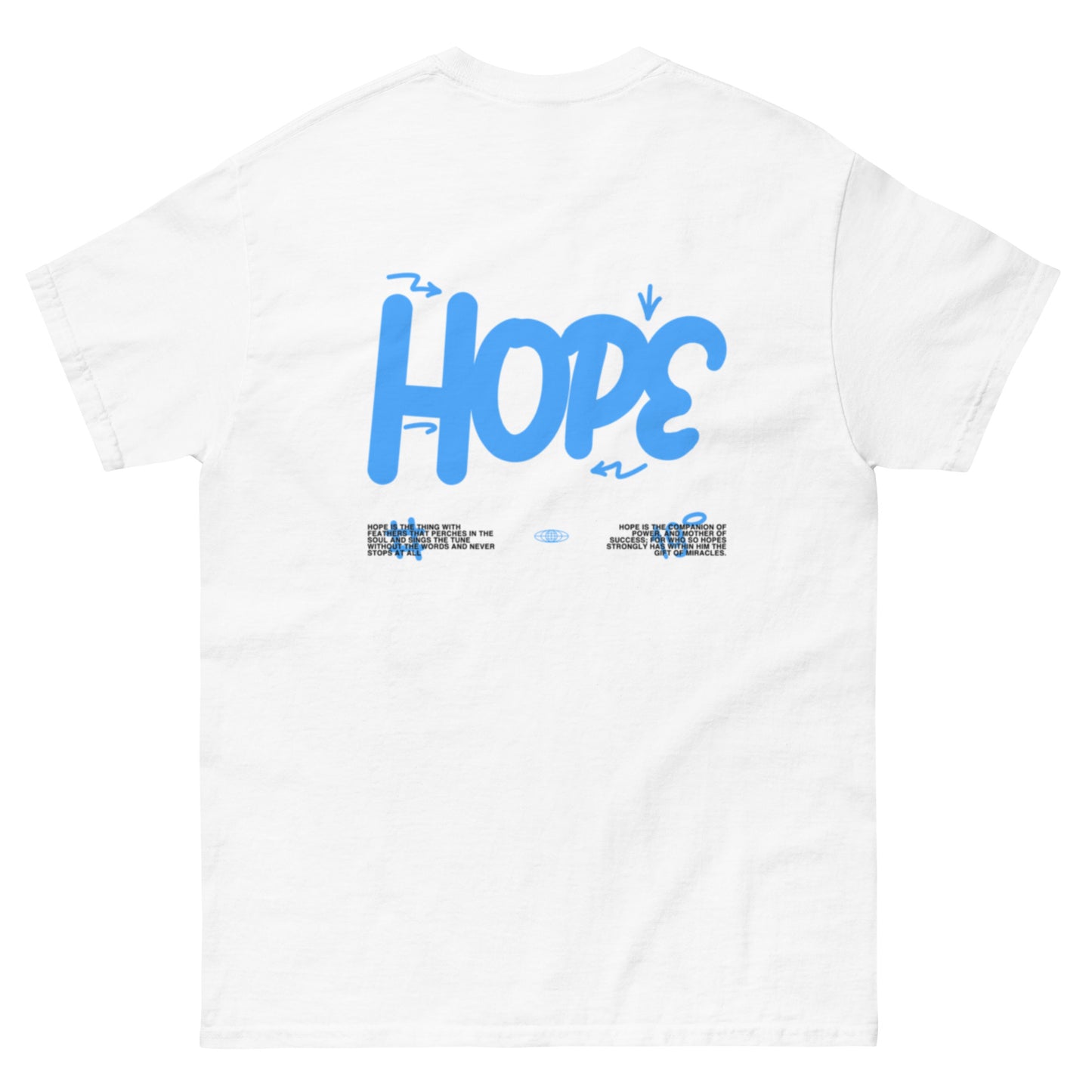 HOPE T-SHIRT BLUE